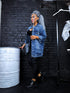 F3241 Dark Blue Denim Jacket